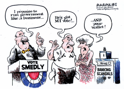 BANKING SCANDALS by Jimmy Margulies