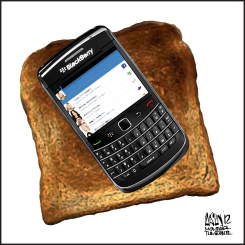 RIM-BLACKBERRY ESTA FRITO by Terry Mosher
