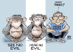 SPOKE OF NO EVIL,  by Randy Bish