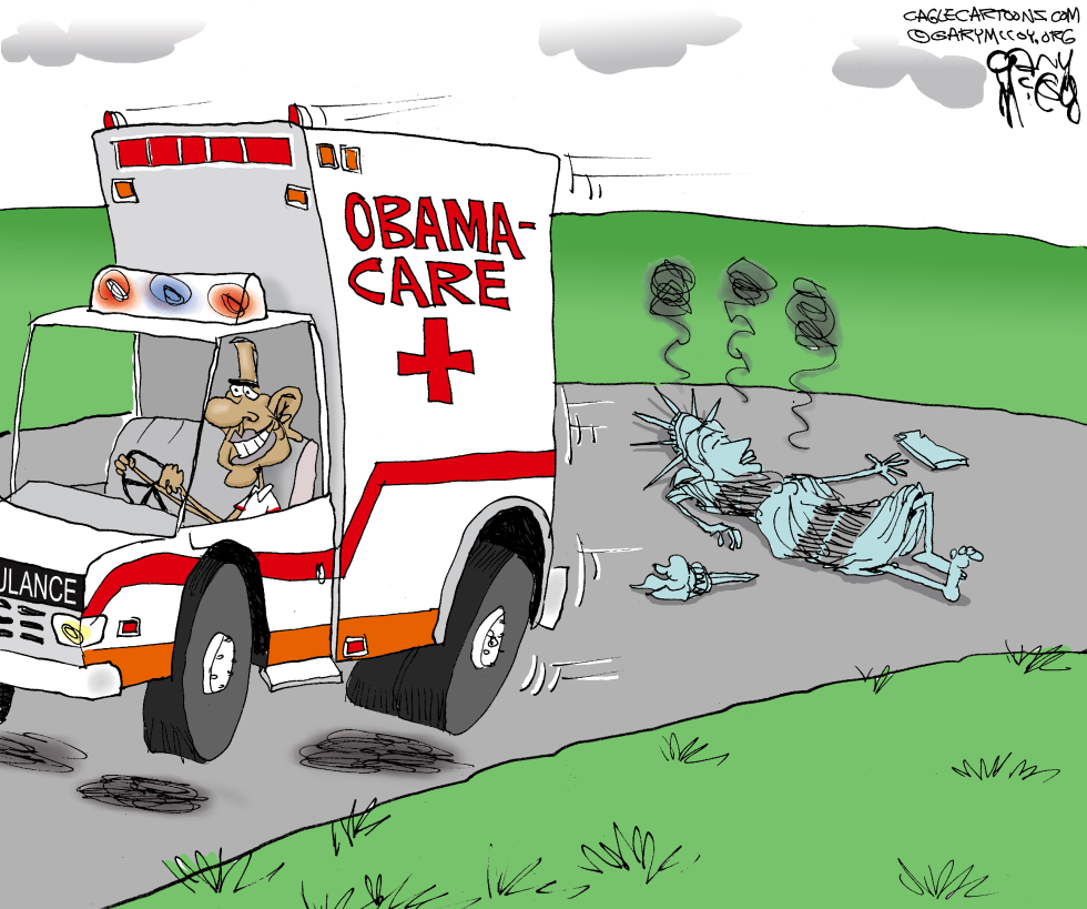 ObamaCare Kills Liberty COLOR