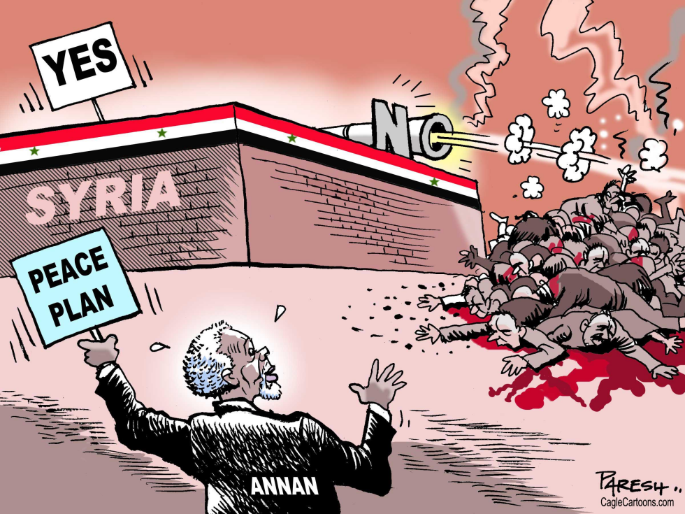 Syria on peace plan
