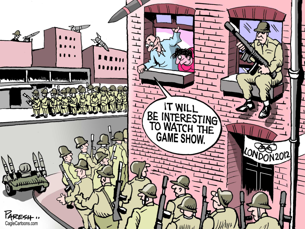 Olympic security COLOR