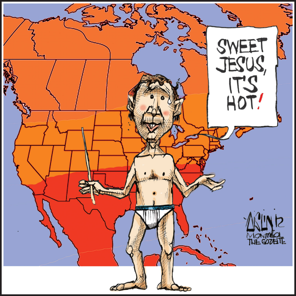 It's hot