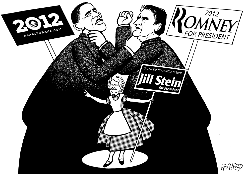  JILL STEIN FOR PRESIDENT by Rainer Hachfeld