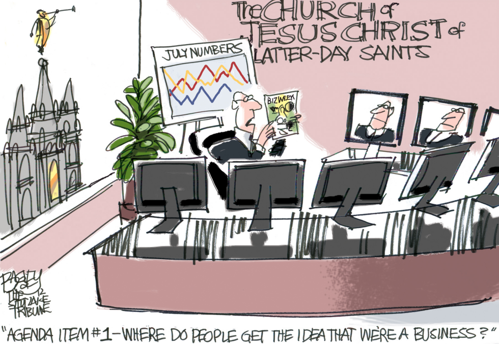  MORMON BUSINESS by Pat Bagley