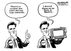 ROMNEY TAX RETURNS by Jimmy Margulies