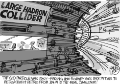 PRESIDENTIAL PHYSICS by Pat Bagley