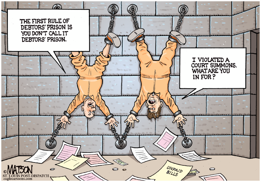 First Rule of Debtors Prison-COLOR