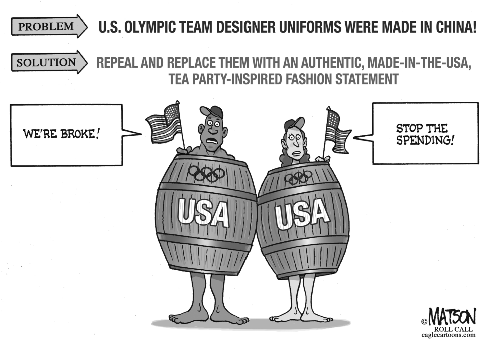  MADE IN USA OLYMPIC UNIFORMS by RJ Matson