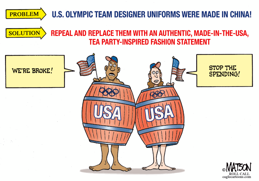 Made In USA Olympic Uniforms-COLOR