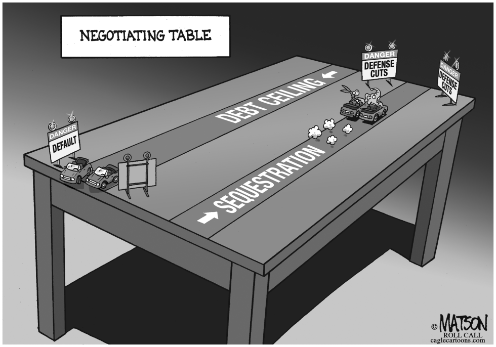  NEGOTIATING TABLE by RJ Matson