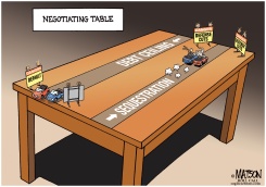 NEGOTIATING TABLE by R.J. Matson