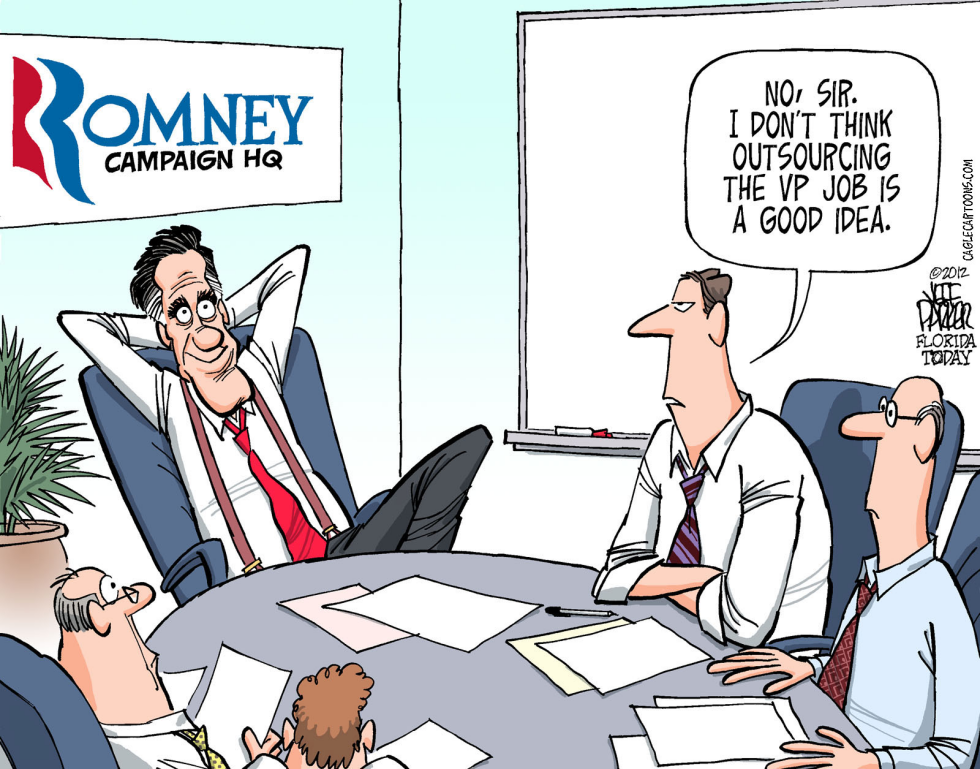 Mitt Romney VP Job Outsource
