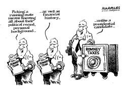 ROMNEY RUNNING MATE  by Jimmy Margulies