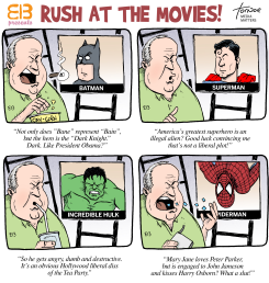 RUSH LIMBAUGH AT THE MOVIES by Rob Tornoe