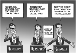 TAX RETURNS AND ELECTION RETURNS by R.J. Matson
