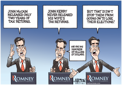 TAX RETURNS AND ELECTION RETURNS by R.J. Matson