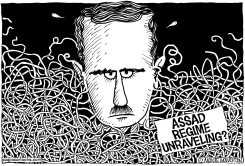ASSAD REGIME UNRAVELING by Monte Wolverton