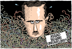 ASSAD REGIME UNRAVELING  by Monte Wolverton