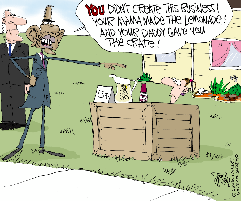 Obama Rips Business Owners COLOR