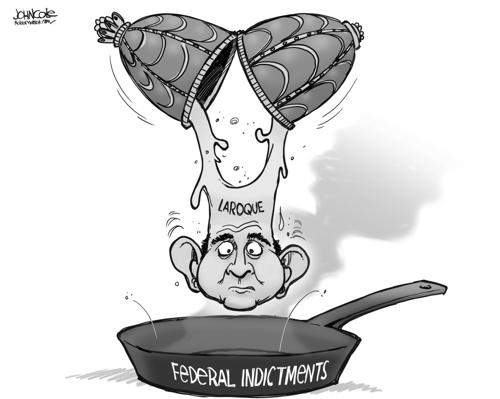 LOCAL NC -- LaRoque indicted BW