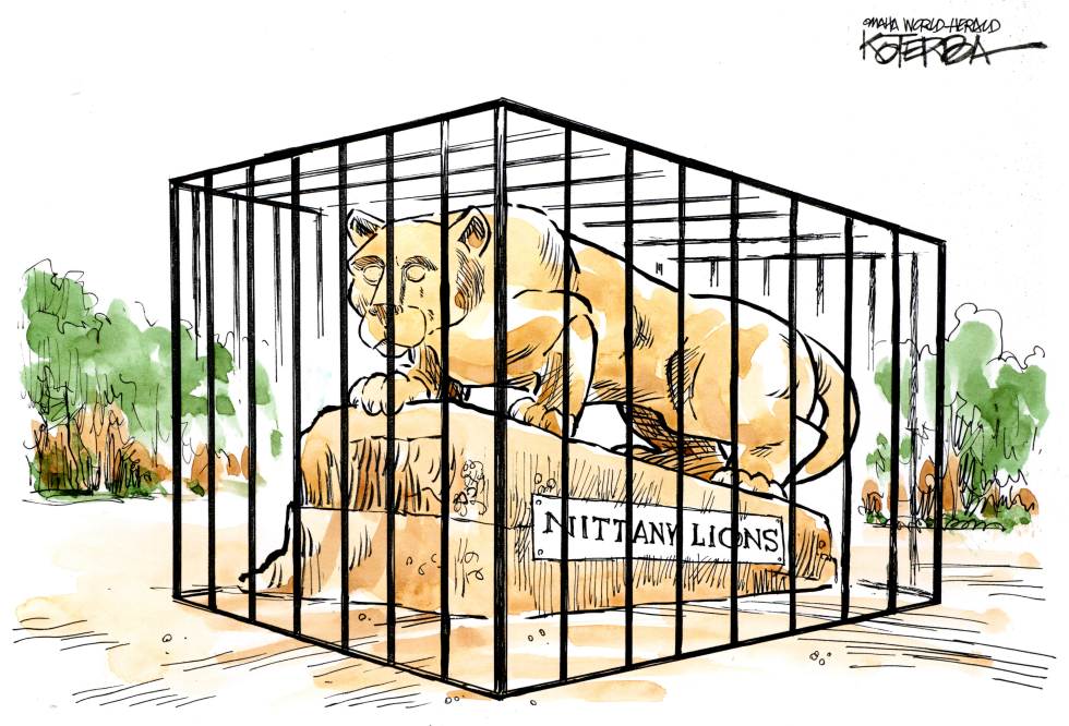 Caged Tiger