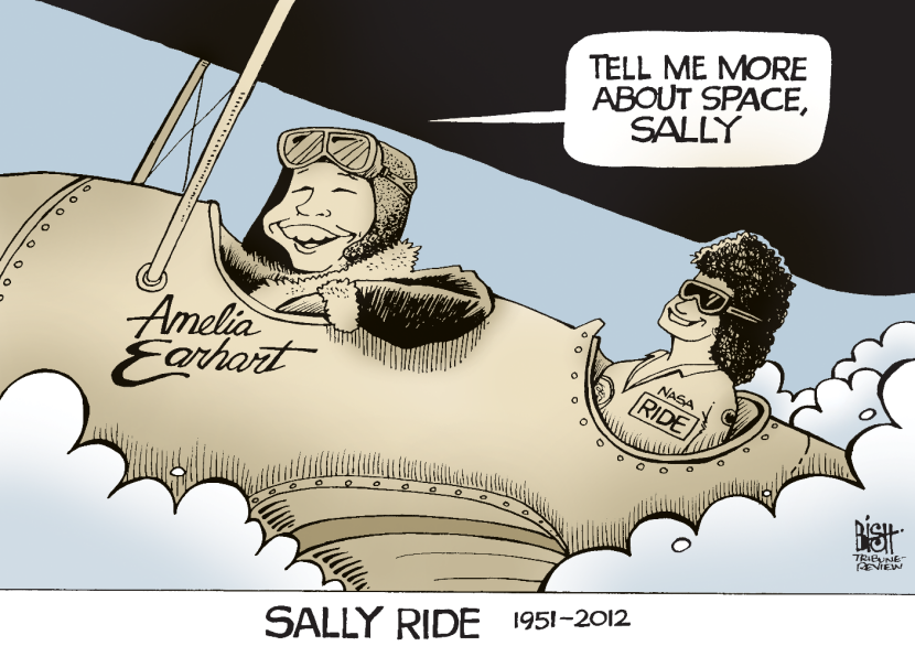 SALLY RIDE, RIP, COLOR