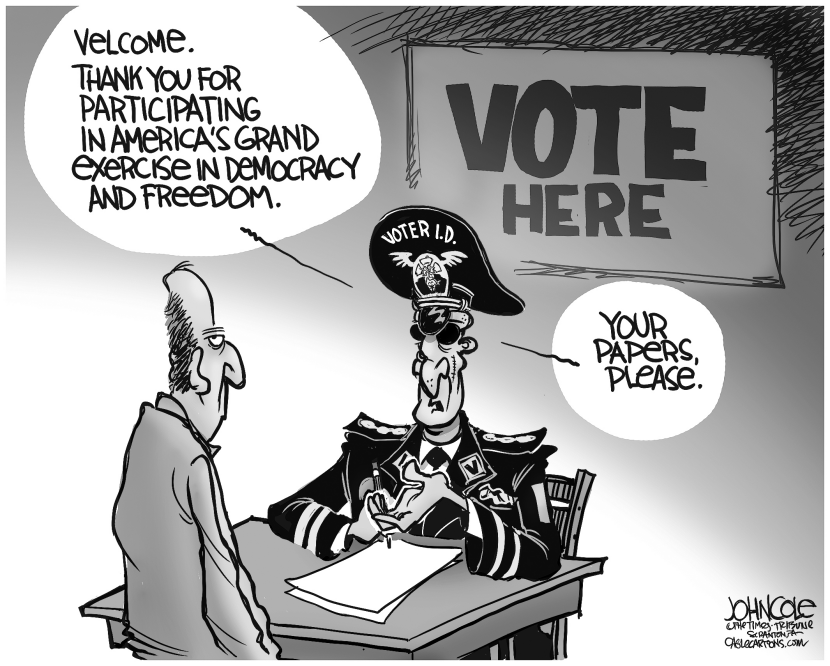 Voter ID -- BW
