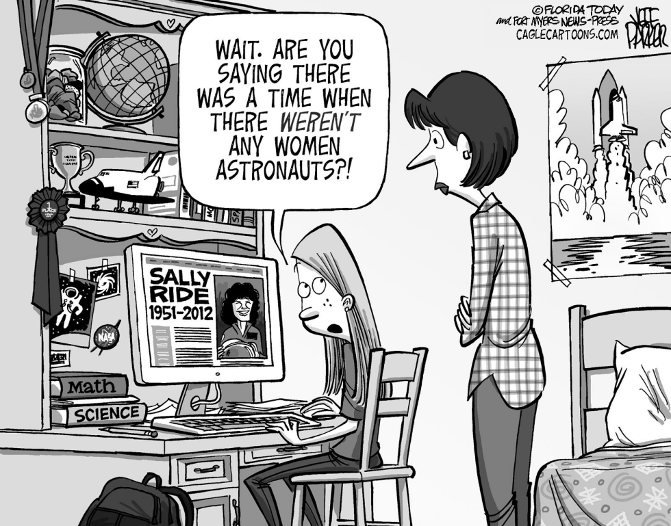 Sally Ride And Generations Of Girls And Women