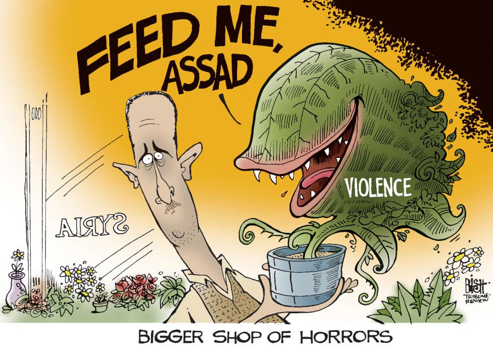 SYRIAN SHOP OF HORRORS, COLOR