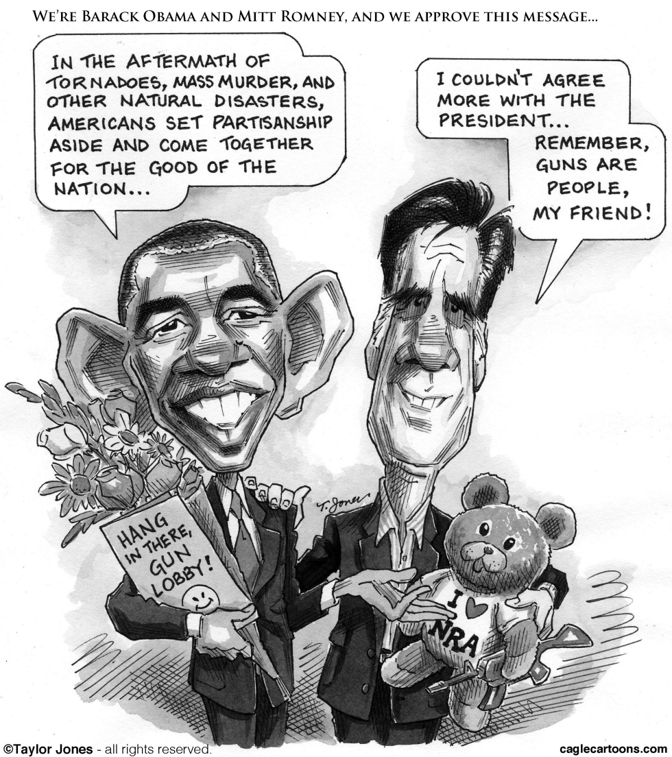  OBAMA AND ROMNEY FINALLY AGREE by Taylor Jones