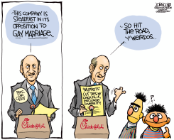 CHICK-FIL-A AND THE MUPPETS  by John Cole