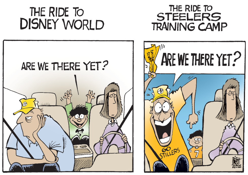 LOCAL- STEELERS TRAINING CAMP, COLOR
