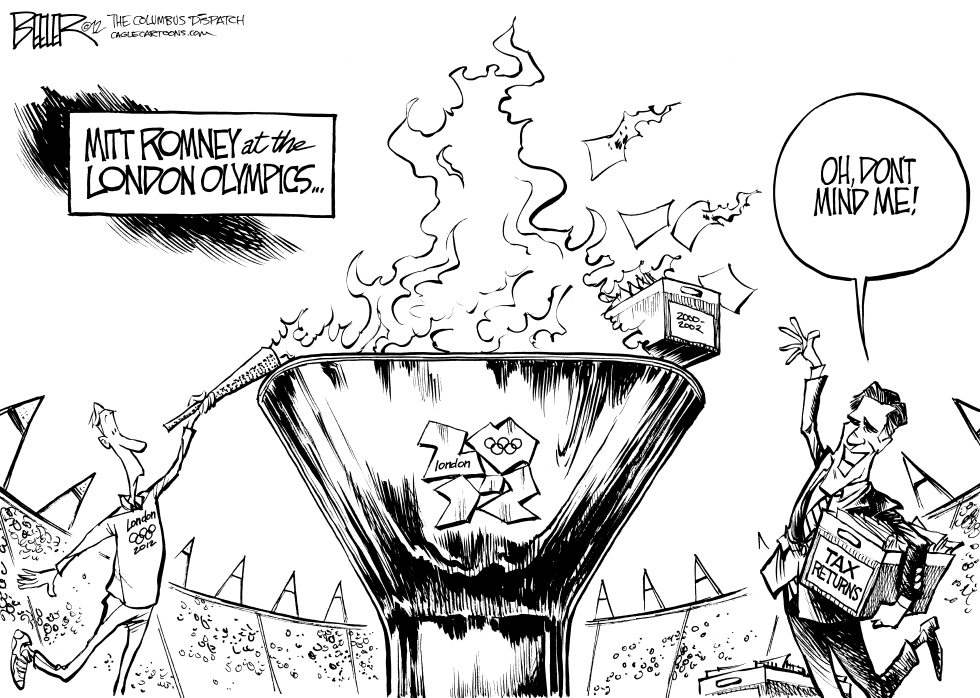 Mitt at the Olympics