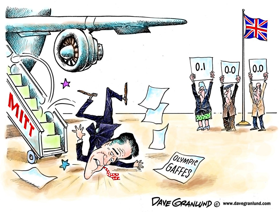 Romney Olympic gaffes