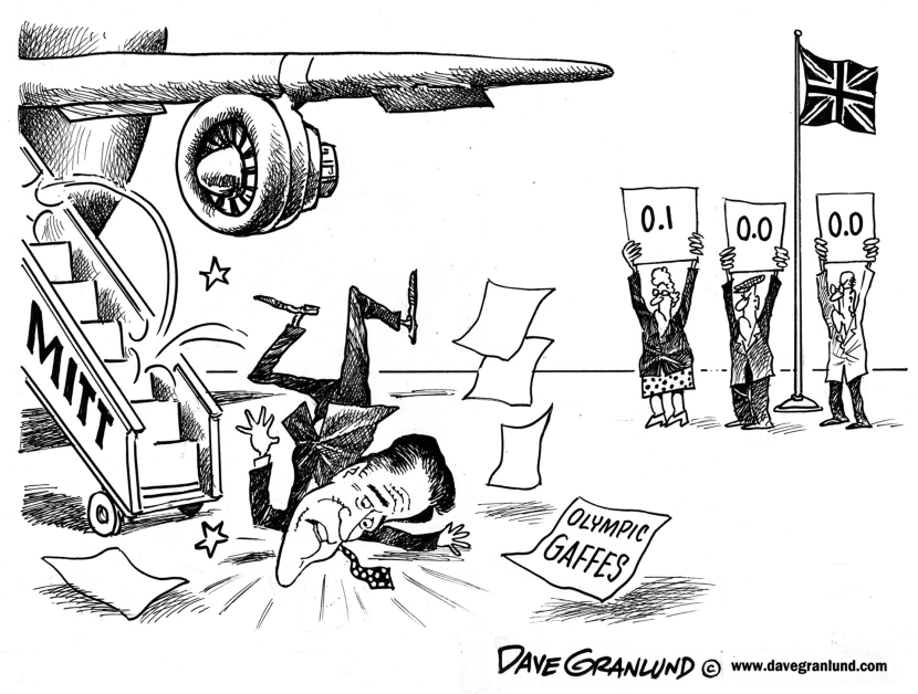 Romney Olympic gaffes