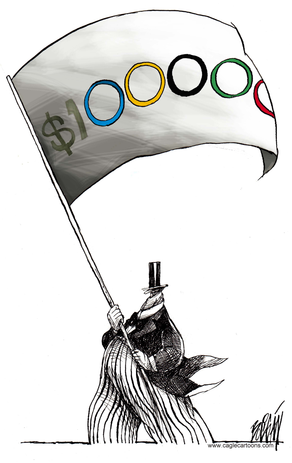  SPIRIT OF THE OLYMPICS by Angel Boligan