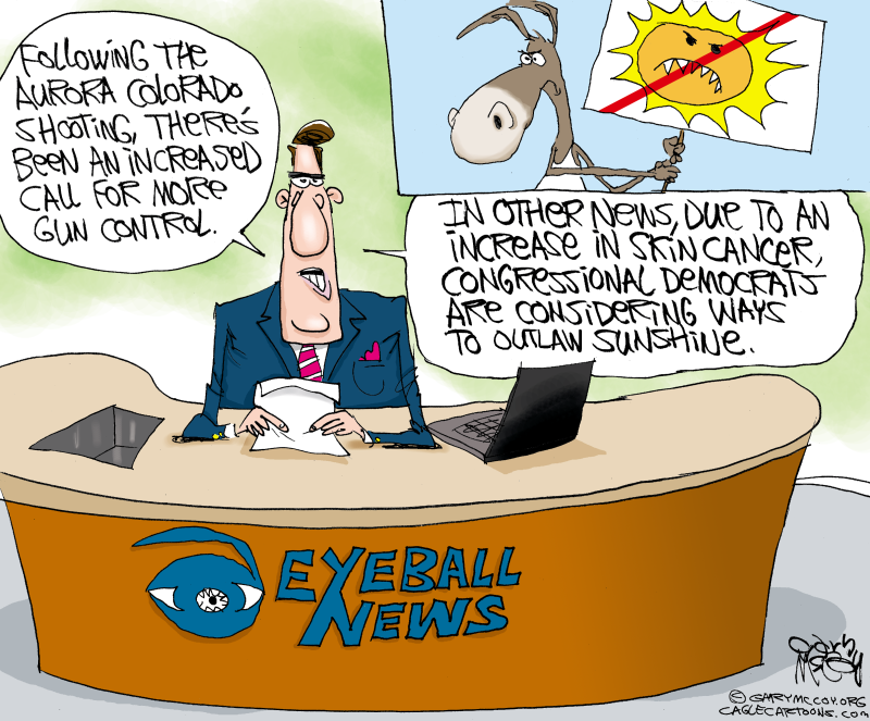 Conservative Gun Control Cartoon Gets Readers' Attention