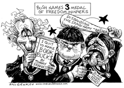 MEDAL OF FREEDOM by Sandy Huffaker