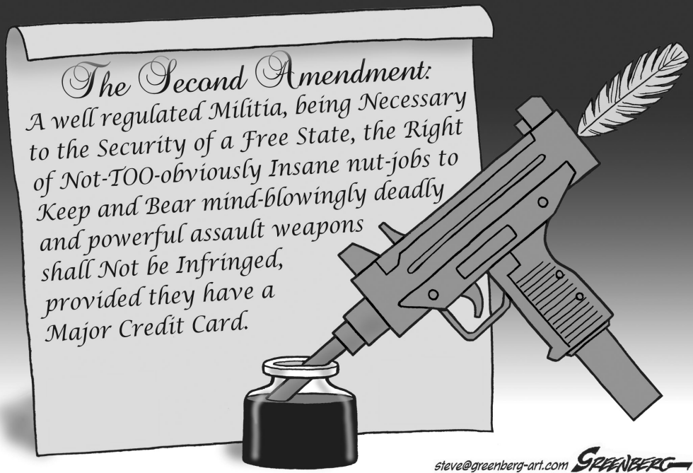 2nd Amendment bw