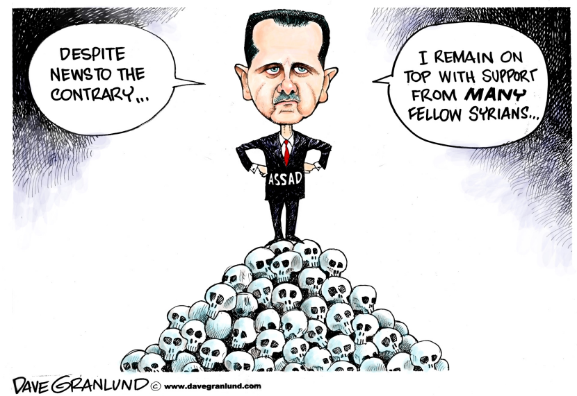 Assad and Syrian support