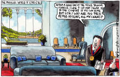 EMPTY OLYMPIC SEATS FIASCO by Iain Green