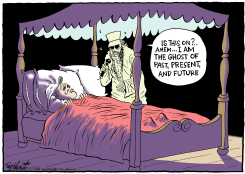 CHRISTMAS GHOST by Bob Englehart