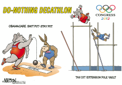 DO-NOTHING CONGRESS OLYMPICS PART I by R.J. Matson