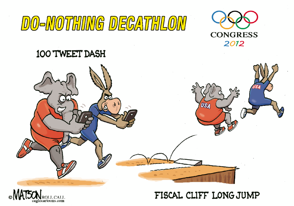 Do-Nothing Congress Olympics Part II-COLOR
