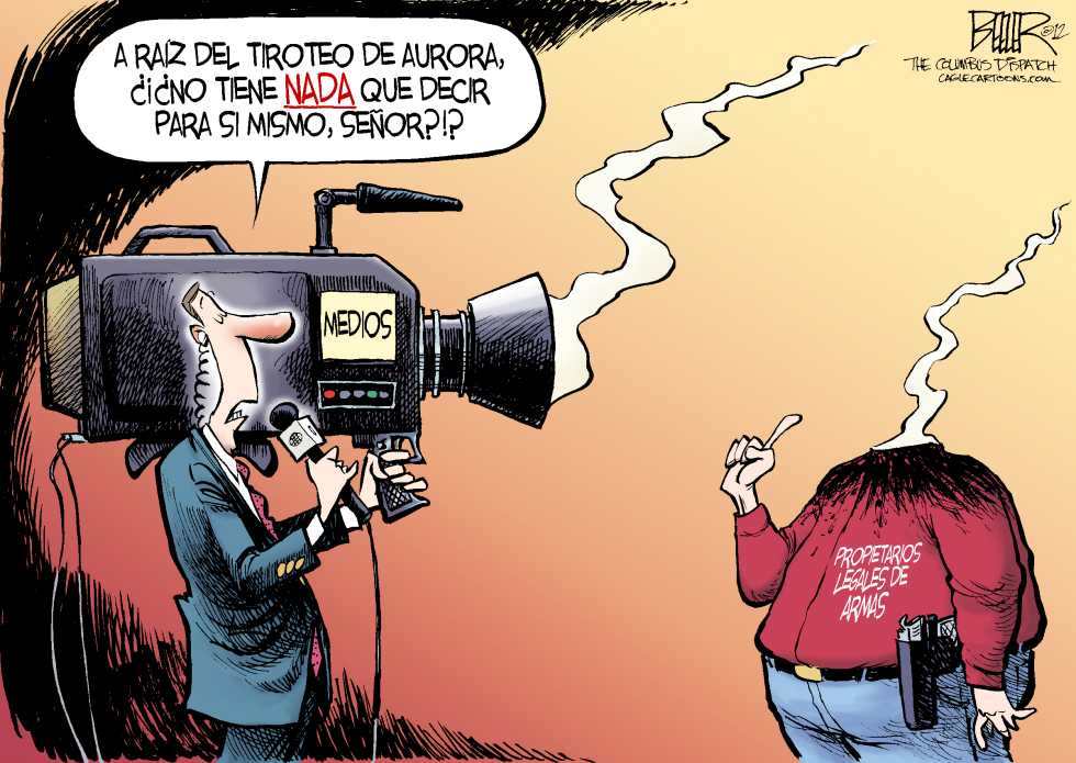  TIROTEO SIN SENTIDO by Nate Beeler