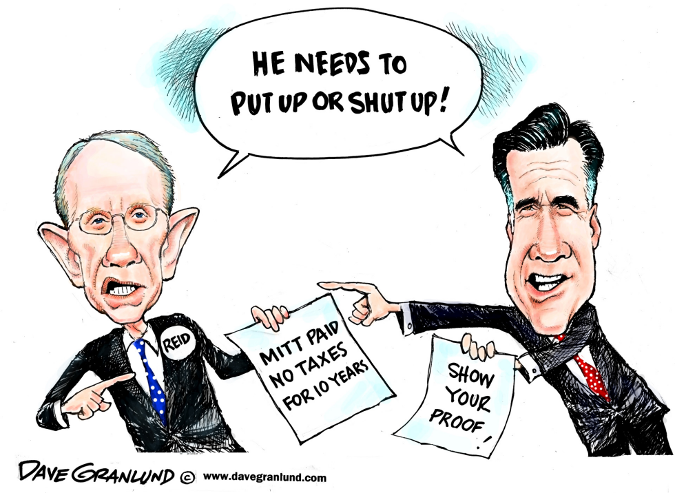 Reid vs Romney