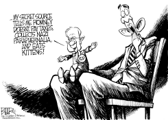 HARRY REID HITS ROMNEY by Nate Beeler