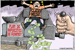EL PLAN DE IMPUESTOS DE ROMNEY Y LA CLASE MEDIA  by Monte Wolverton