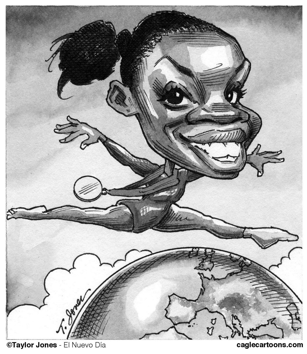  GABBY DOUGLAS by Taylor Jones